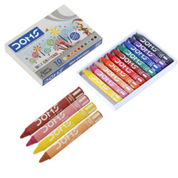 DOMS WAX CRAYONS - 10 Shades 